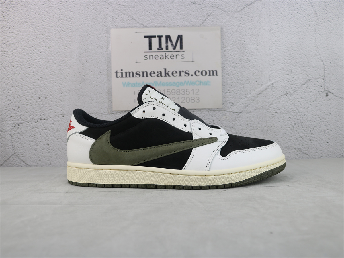 PK Batch Travis Scott x Air Jordan 1 Low OG WMNS Olive DZ4137 106